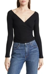 REFORMATION MINNIE SURPLICE TOP