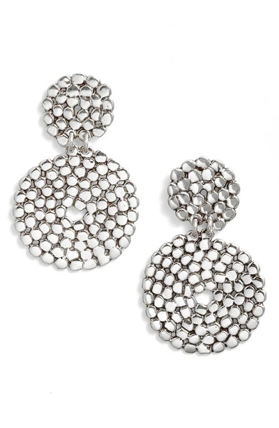Gas Bijoux Onde Lucky Earrings In Silver