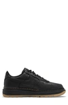 Nike Black Air Force 1 Luxe Sneakers In Black/ Bucktan/ Yellow