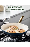 Greenpan Reserve 3-piece Frying Pan Set In Blue