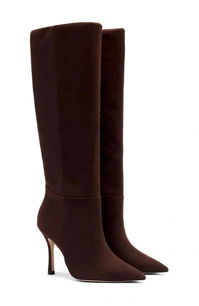 Larroude The Kate Boot In Brown