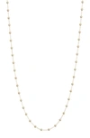 Argento Vivo All Around Bead Chain Necklace In Gold