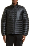 Moncler Long Sleeve Puffer Jacket In Black