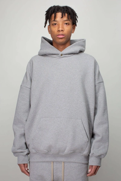 Fear Of God Eternal Fleece Hoodie In Grey | ModeSens 