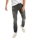 Cavalli Class Grey Slim Straight Jean In Grey