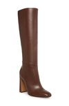 Steve Madden Ally Knee High Boot In Brown