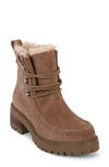 Gentle Souls By Kenneth Cole Bristol Wallaby Faux Shearling Lined Boot In Taupe