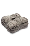 Barefoot Dreams Barefoot In The Wild Cozy Chic Adult Throw In Linen/warm
