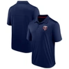 Fanatics Branded Navy Minnesota Twins Hands Down Polo In Navy