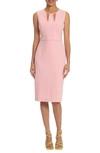 DONNA MORGAN FOR MAGGY CUTOUT SHEATH MIDI DRESS