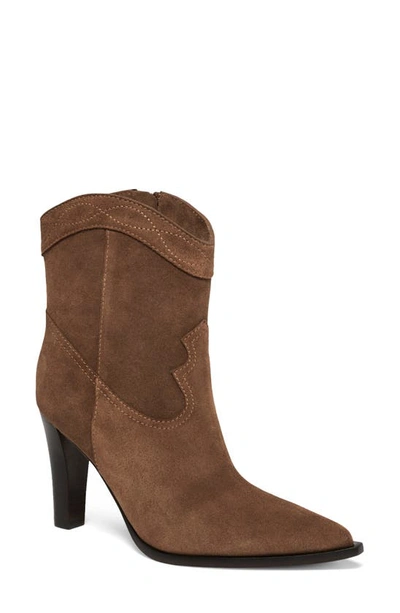 Paige Lacey Boots In Suede In Cocoa