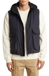 OLIVER SPENCER MALVERN FULL ZIP COTTON BLEND VEST