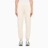 SPORTY AND RICH CREAM JOGGING TROUSERS