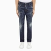 DSQUARED2 DSQUARED2 | BLUE STRETCH COTTON JEANS,S74LB1274S30342/M_DSQUA-470_202-56