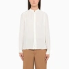 Marni Silk Chiffon Button-down Shirt In White