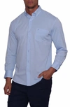 TAILORBYRD SOLID LONG SLEEVE MICRO PIQUÉ SHIRT