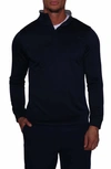 TAILORBYRD TAILORBYRD PERFORMANCE QUARTER ZIP SWEATER