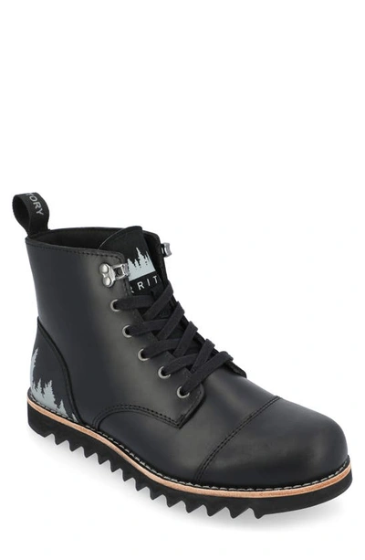 TERRITORY BOOTS TERRITORY BOOTS ZION WATER RESISTANT LACE-UP LUG BOOT 