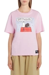Moncler X Peanuts® Woodstock Graphic Tee In Rosa