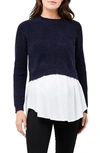 Ripe Maternity Mandy Detachable Nursing Knit Navy In Navy