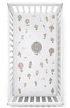 ATELIER CHOUX HOT AIR BALLOONS FITTED CRIB SHEET
