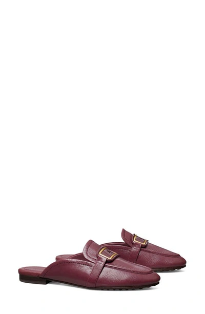 Tory Burch Georgia Mule In Vintage Eggplant