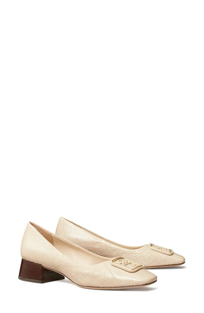 Tory Burch Georgia Slingback Pump In New Cream