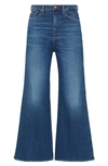 7 For All Mankind Jo High-rise Flared Cropped Jeans In Hgl