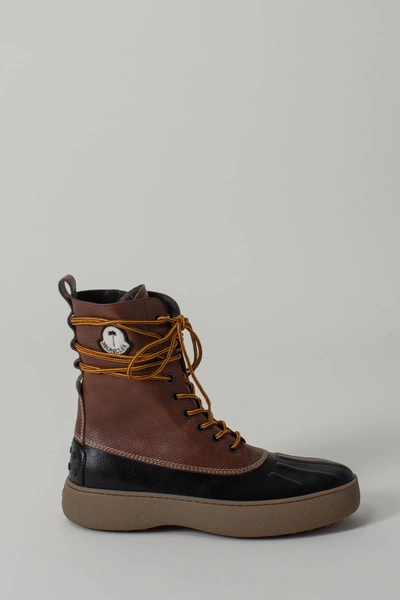 Moncler Genius Winter Gommino Ankle Boots In Multicolor