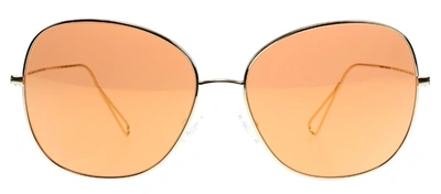 Oliver Peoples Op Daria 0ov11561s-056 50357t Butterfly Sunglasses In Yellow