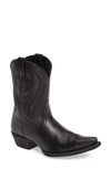 Ariat Willow Western Boot In Black Leather
