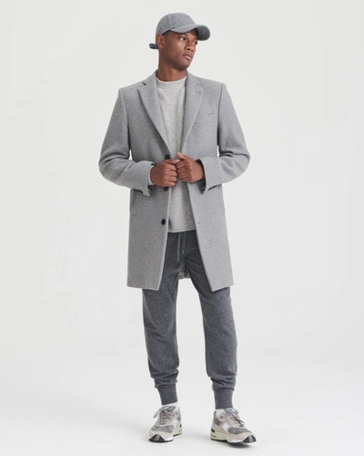 Naadam Reclaimed Cashmere Tailored Coat In Gray