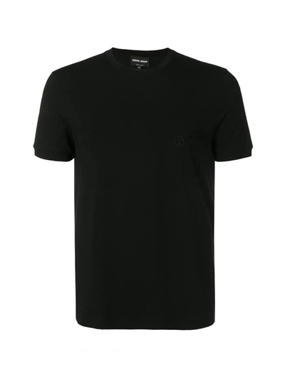 Giorgio Armani Slim Fit T-shirt In Black