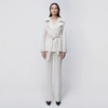 Simkhai Soren Cropped Trench Jacket In Birch