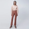 JONATHAN SIMKHAI LYLE ECO-STRETCH VEGAN LEATHER PANT