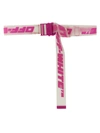 Off-white Industrial Pvc Belt In Ivory