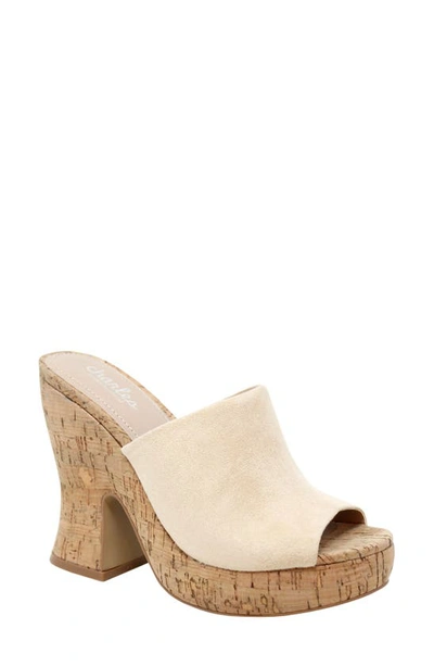 Charles By Charles David Ditzy Platform Sandal In Beige