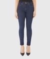 Lola Jeans Blair-drb Mid-rise Skinny Jeans In Multi