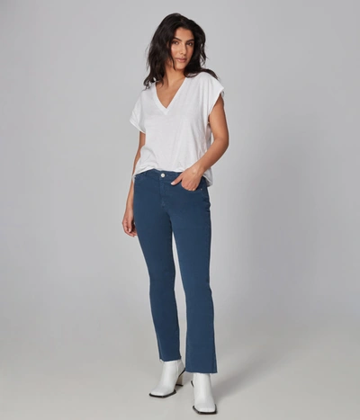 Lola Jeans Kate High Rise Straight Jeans In Blue