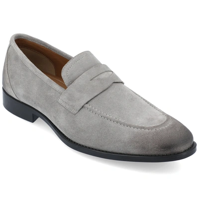 Thomas & Vine Thomas And Vine Bishop Apron Toe Penny Loafer In Grey