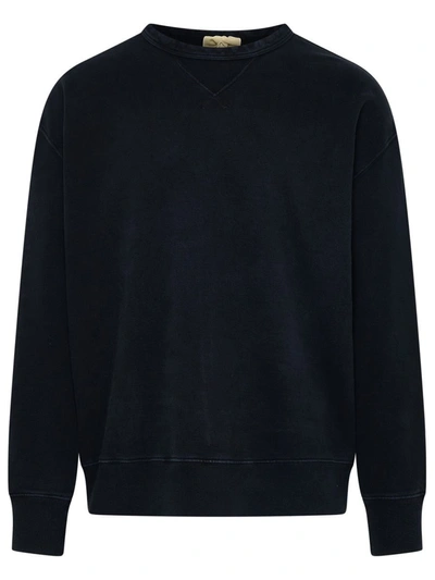 Ten C Felpa Girocollo Chiusa In Navy