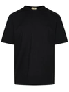 Ten C Logo Pocket T-shirt With Buttons In Black