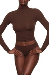 Skims Fits Everybody T-shirt In Cocoa