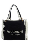 SAINT LAURENT RIVE GAUCHE NOE TERRYCLOTH TOWEL TOTE