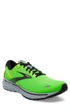 Brooks Mens  Ghost 14 In Green Gecko/ Blue/ Black
