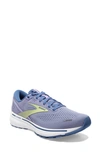 Brooks Ghost 14 Running Shoe In Purple Impression/ Dutch/ Lime