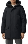 Canada Goose Langford Parka Nylon Down Jacket In Atlantic Navy