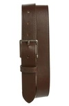 SHINOLA LEATHER BELT