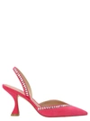 Stuart Weitzman Gemcut Xcurve 100 Slingback Pump The Sw Outlet In Fuchsia