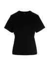 Theory Womens Black - 001 Round-neck Wool-blend Knitted T-shirt Xl In Black